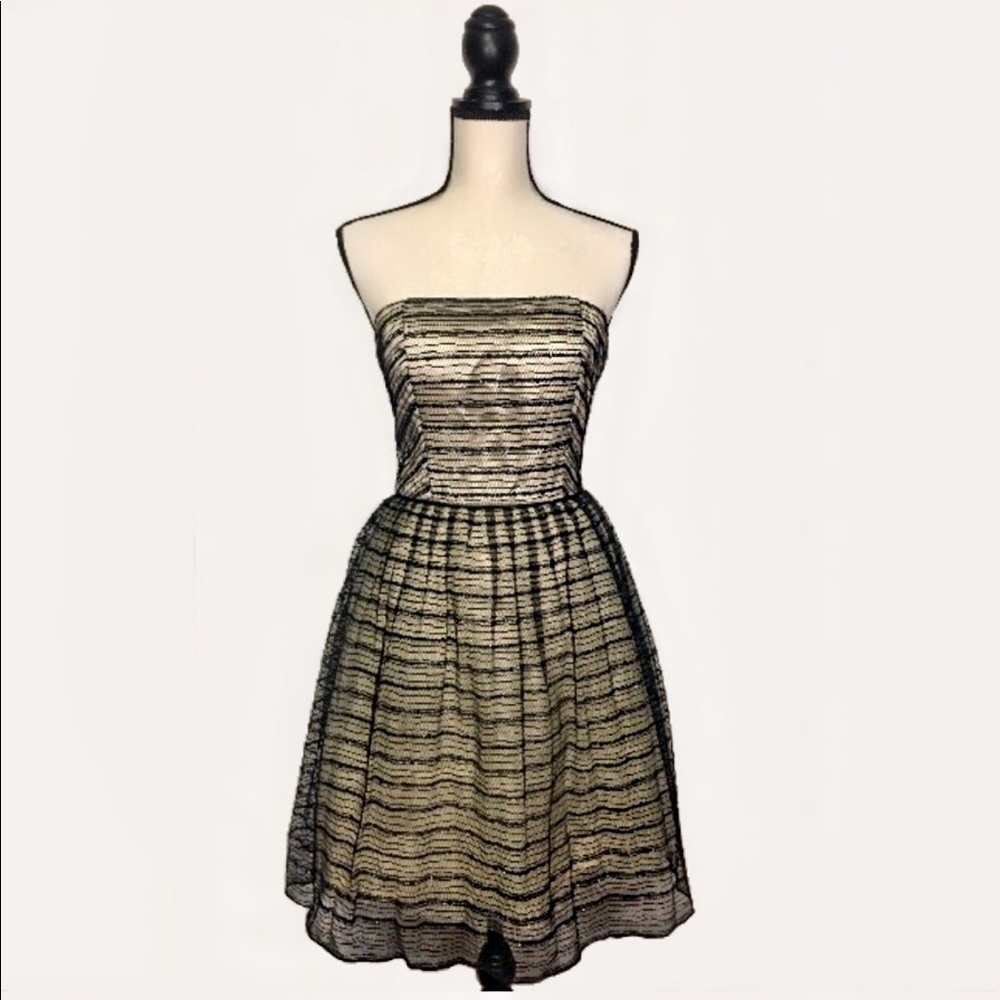 NWOT A.Drea Strapless Cocktail Party Dress